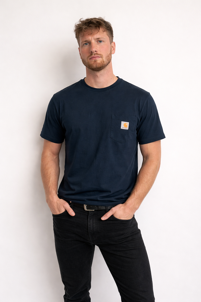 Dark Blue Carhartt T-Shirt Men