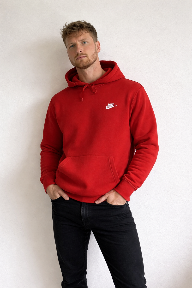 Red Nike Hoodie Men
