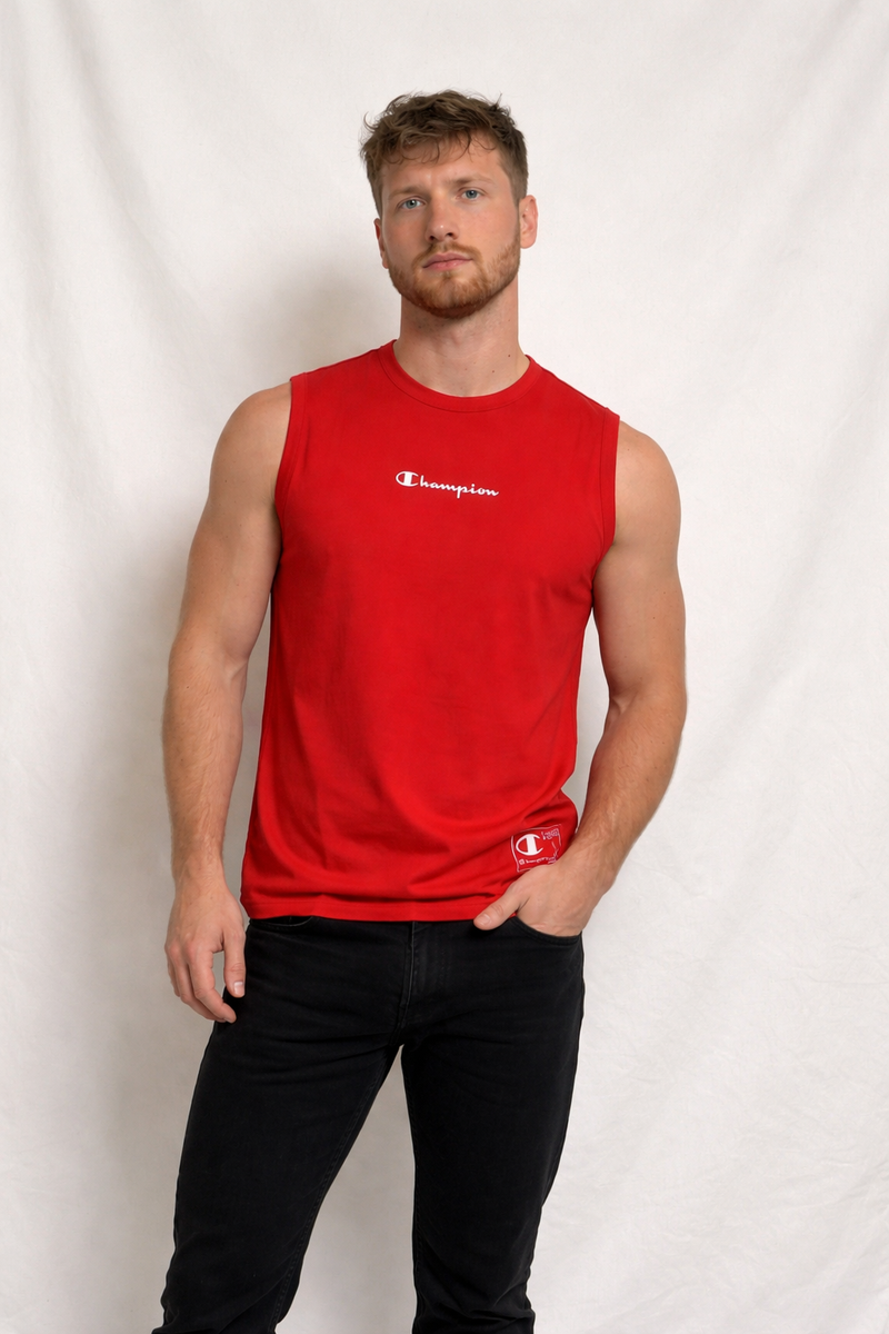 Red Champion Tank Men