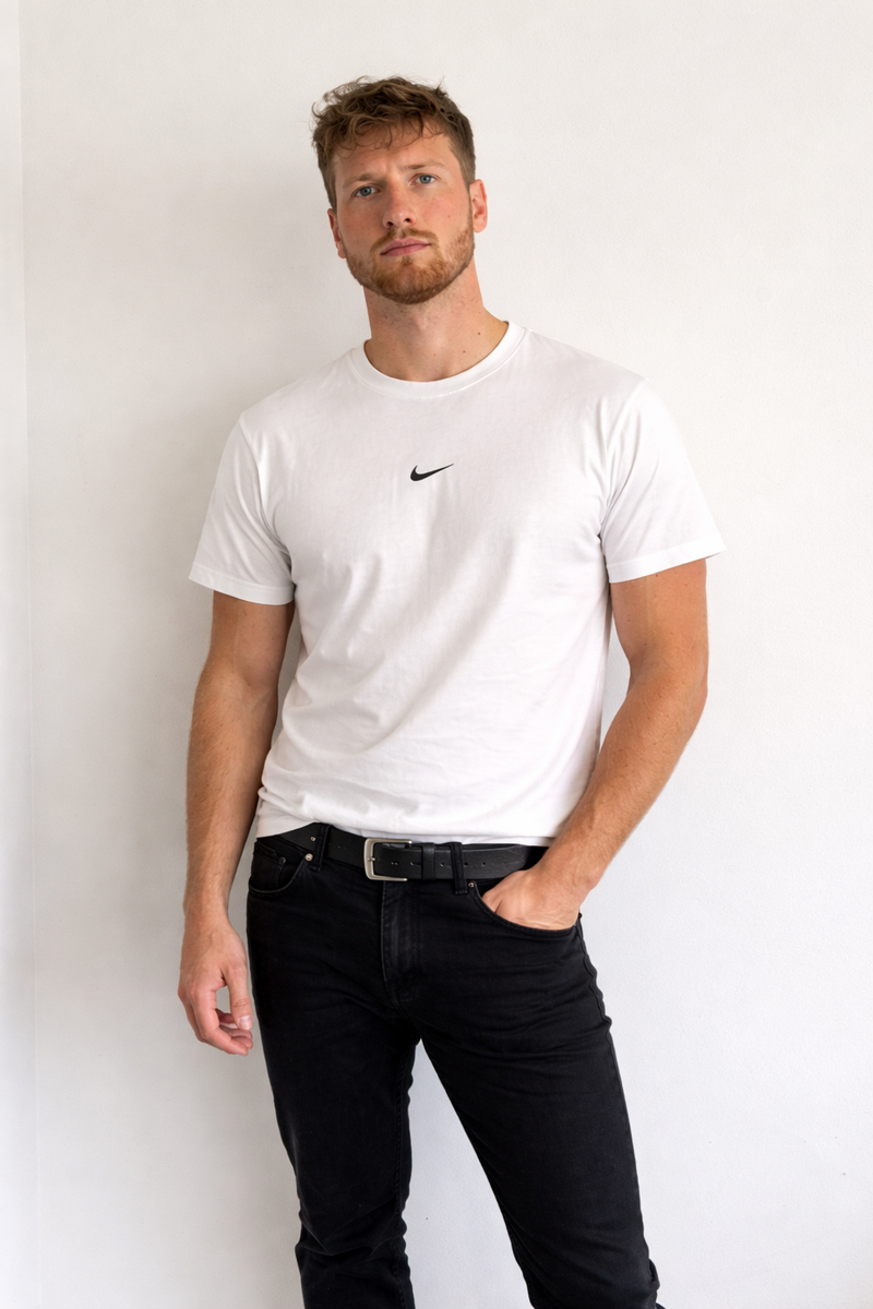 White Nike T-Shirt Men
