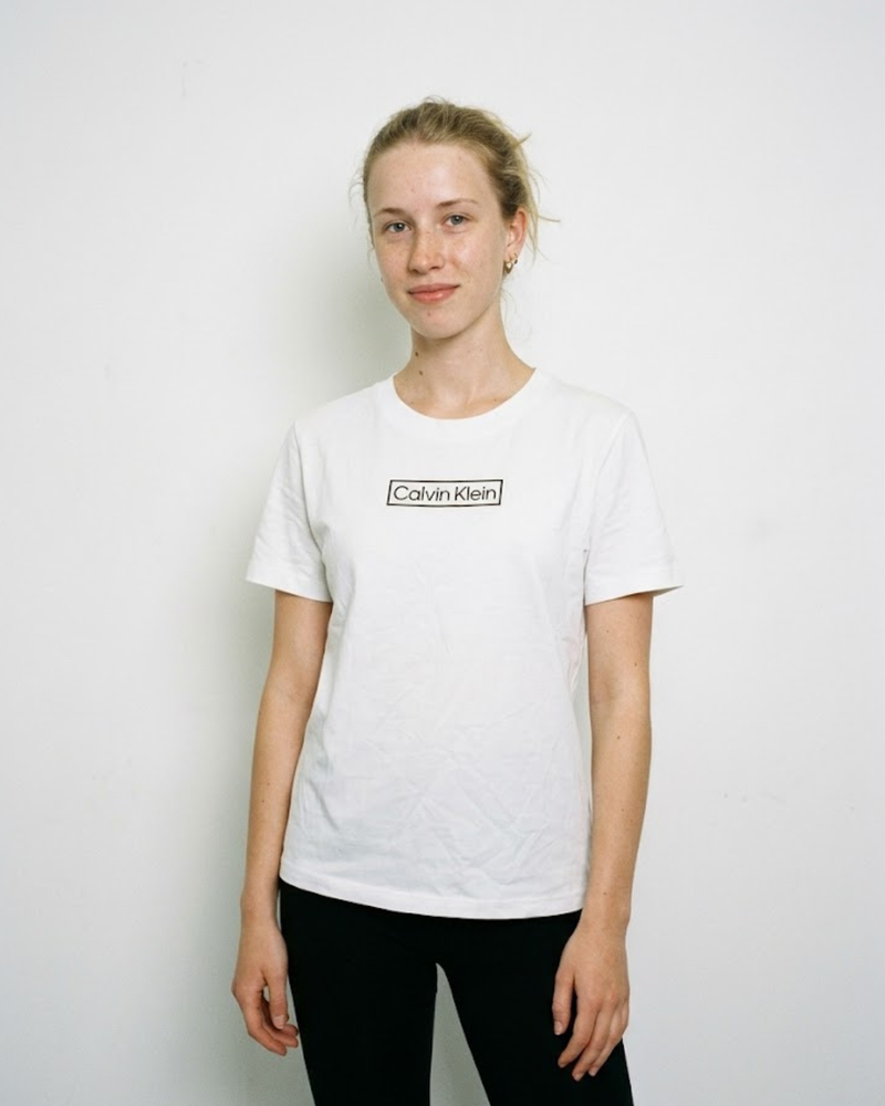 White Calvin Klein T-Shirt Women