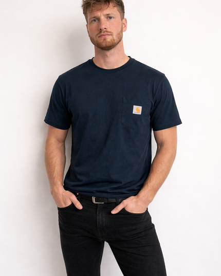 Dark Blue Carhartt T-Shirt Men