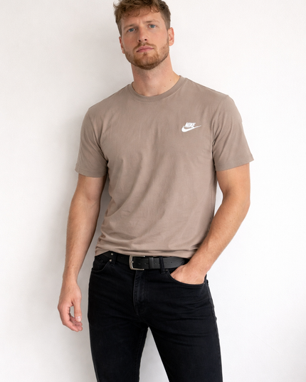 Beige Nike T-Shirt Men