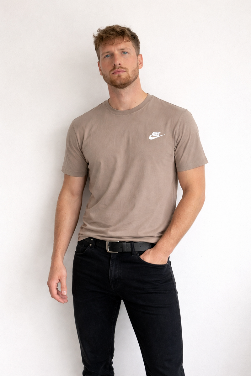 Beige Nike T-Shirt Men