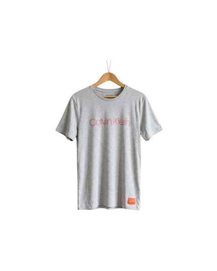 Grey Calvin Klein T-Shirt Men