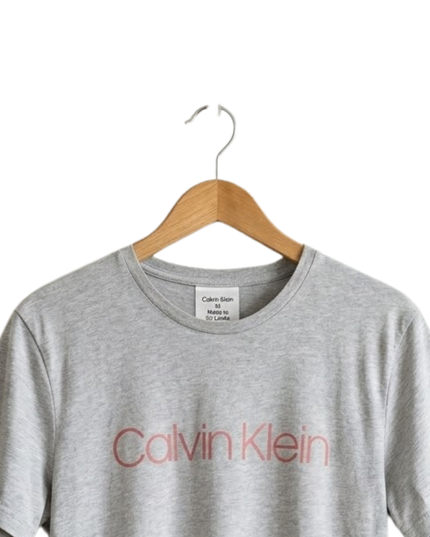 Grey Calvin Klein T-Shirt Men