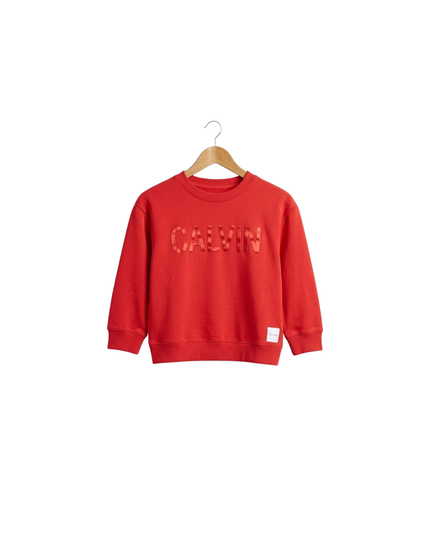 Red Calvin Klein Hoodie Women