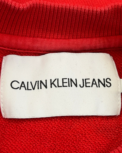 Red Calvin Klein Hoodie Women